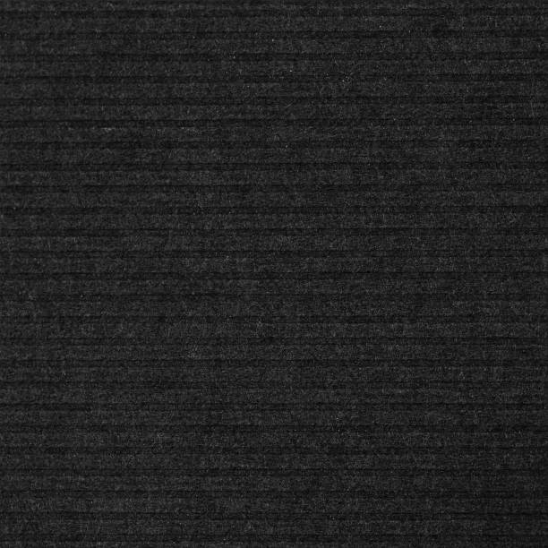 istock Black textile background. Structure of textile useful as backgrounds. Door mat flat lay. 1530784773