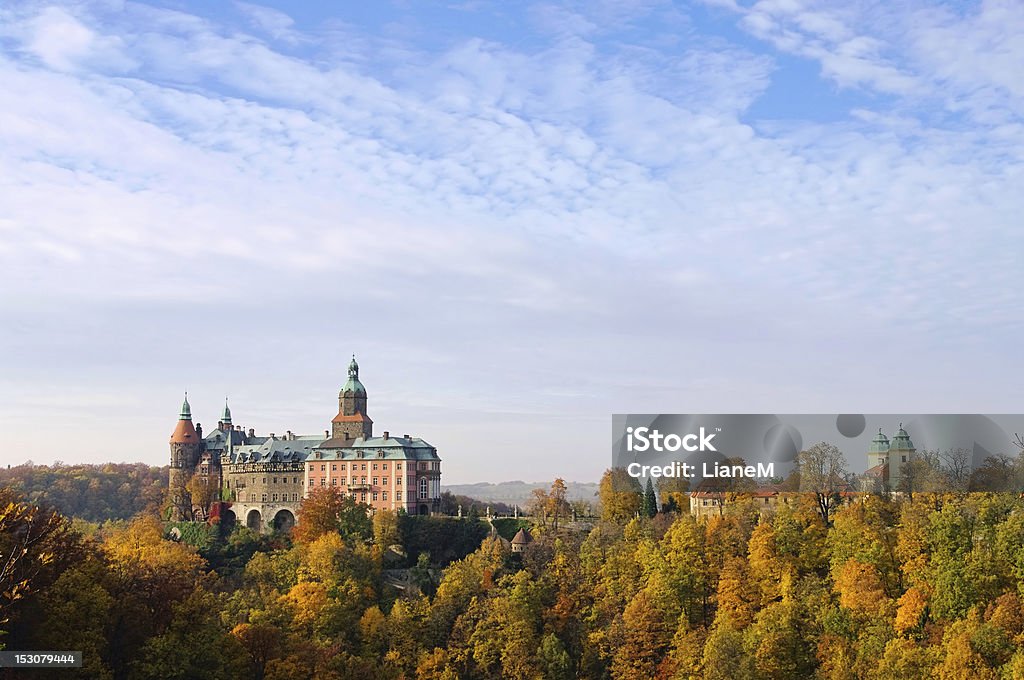 castle Fuerstenstein castle Fuerstenstein in Poland Castle Stock Photo