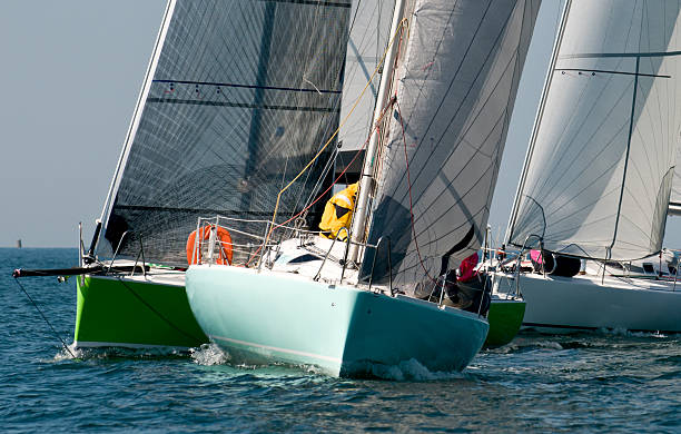 istock yacht at regatta 153080261