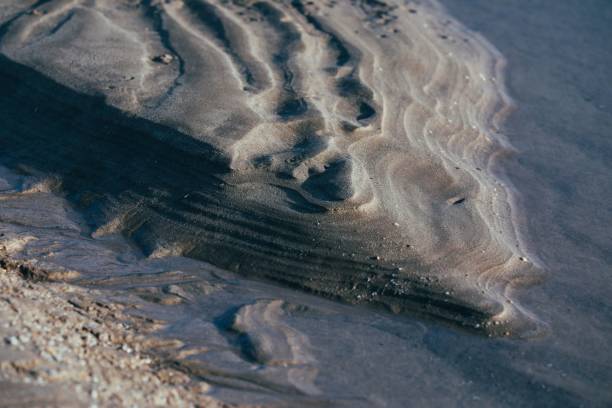 istock Idyllic sandy shoreline of a tranquil sea 1530851605