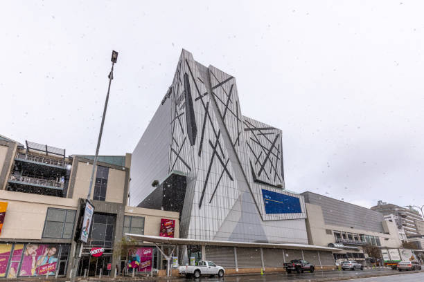Edmonton, Alberta - November 14, 2023: The Timms Centre for the Arts on the campus of the University of Alberta in Edmonton