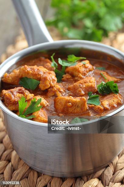 Chicken Curry Stock Photo - Download Image Now - Indian Food, British Culture, Chicken Curry