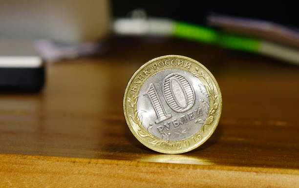 istock Russian money - 10 rubles coins 1530932106