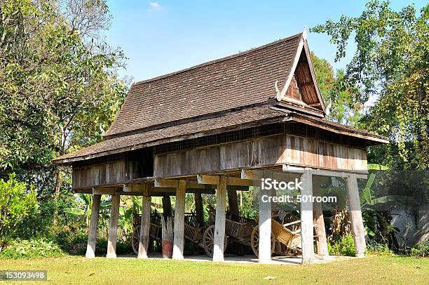 Tailandia Lanna Arquitectura Foto de stock y más banco de imágenes de Agricultura - Agricultura, Aire libre, Almacén