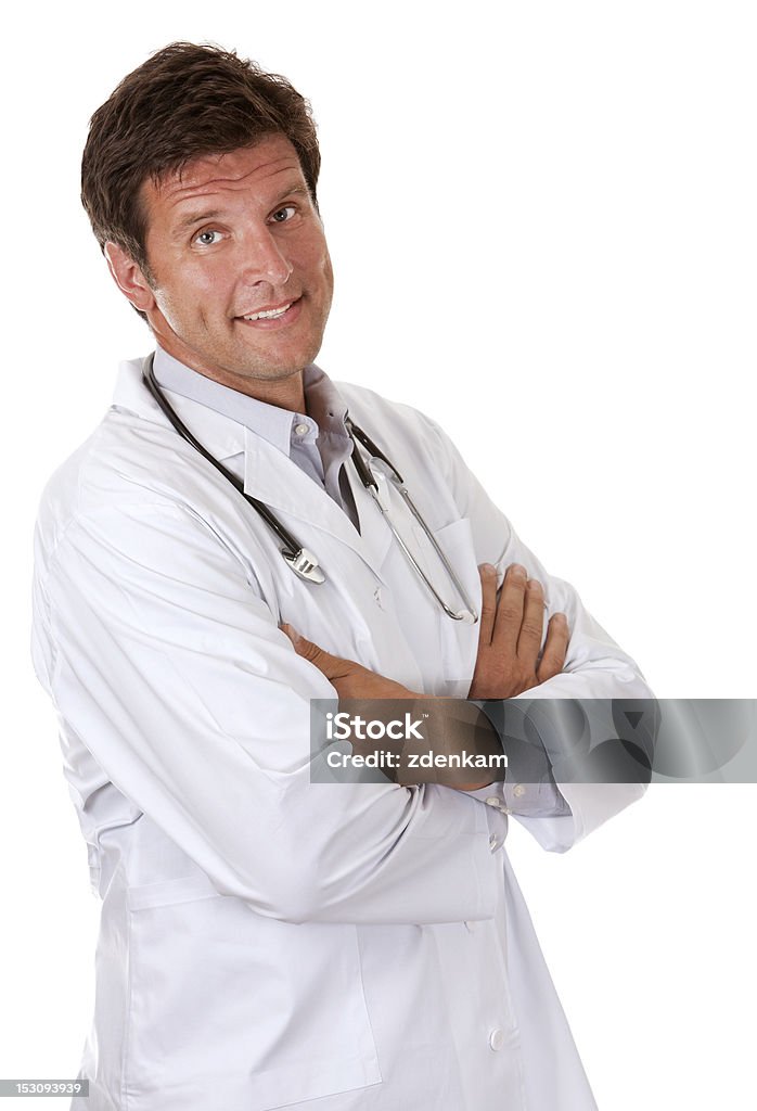 Feliz masculino médico - Foto de stock de Adulto royalty-free