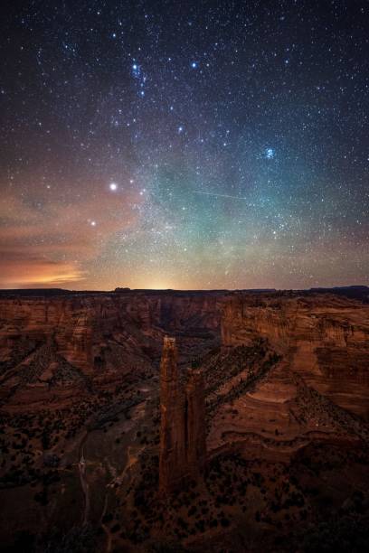 istock Rock is a distinctive rock formation located in the Canyon de Chelly National Monument 1530949143