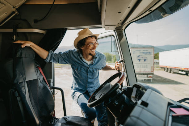 istock Man entering in his truck 1530975763