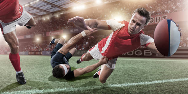 istock Rugby Player About To Score 153097835