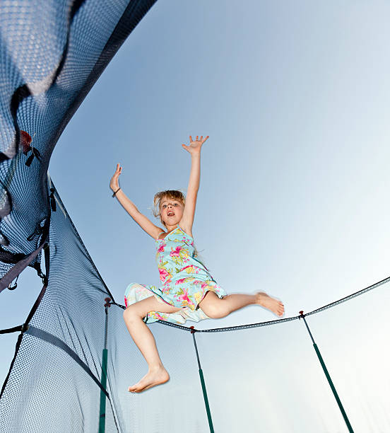 istock Young Girl Jump 153098068