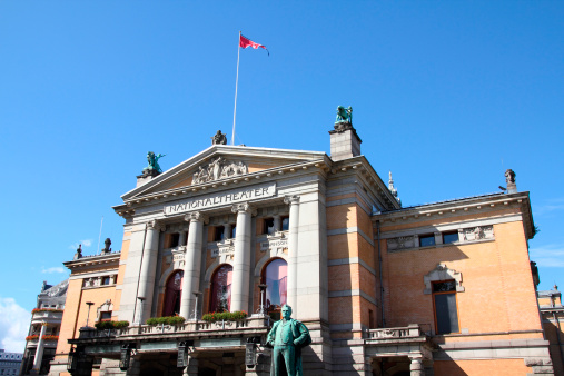 Oslo, capital city of Norway - National Theater building