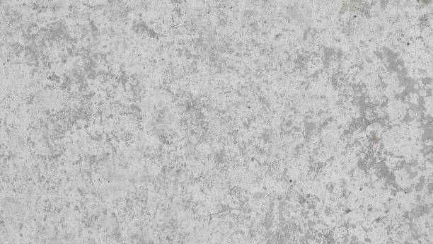 istock Close-up of an old white and gray cement surface 1530986155