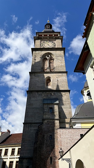 The White Tower of the city Hradec Kralove in the Czech Republic.