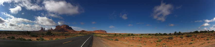Monument Valley on the road