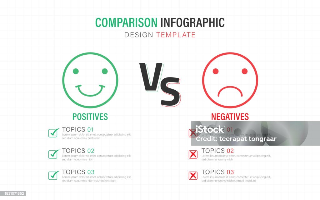 Comparism Design Comparison Infographic Design Template Stock Illustration - Download ...