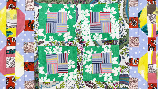 istock surface of handmade patchwork quilt close-up 1531078947