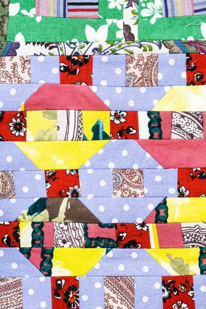 istock texture of handcrafted patchwork quilt close-up 1531078967