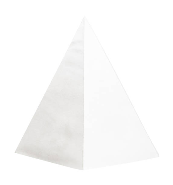 istock front view of paper hexagonal pyramid isolated 1531084566