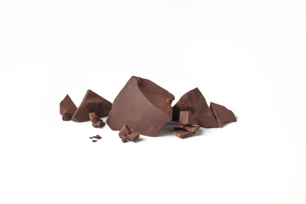 istock Chunks of homemade dark chocolate. 1531094382