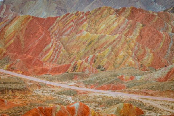 istock Rainbow Mountain in Zhangye, Gansu, China 1531104090