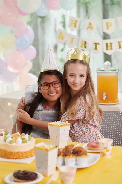 istock Birthday Girl Hugging Friend 1531125829