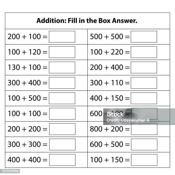 Basic Addition Graphic Numbers Addition Basic Kid Math Chart For Addition Operations In School ...