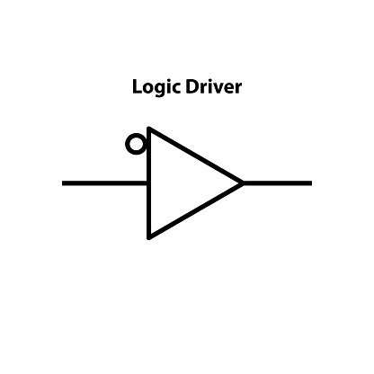 Current Driver Symbol Logic Driver Electronic Symbol Illustration Of Basic Circuit Symbols ...