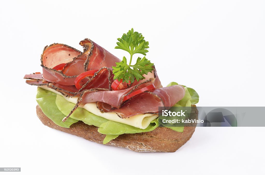Bacon baguette de pain - Photo de Aliment libre de droits