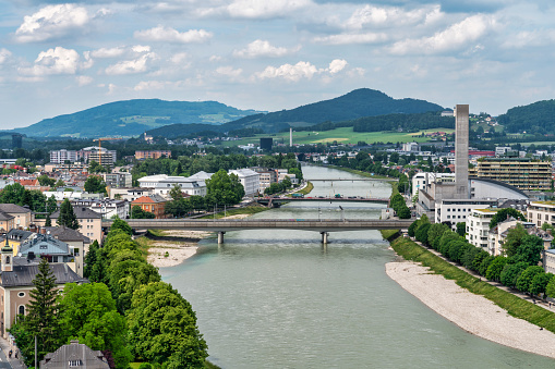 Salzburg, Austria cityscape