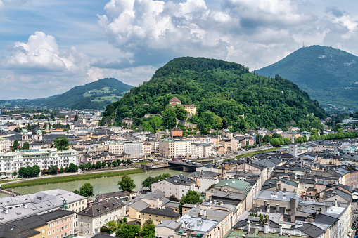 Salzburg, Austria cityscape