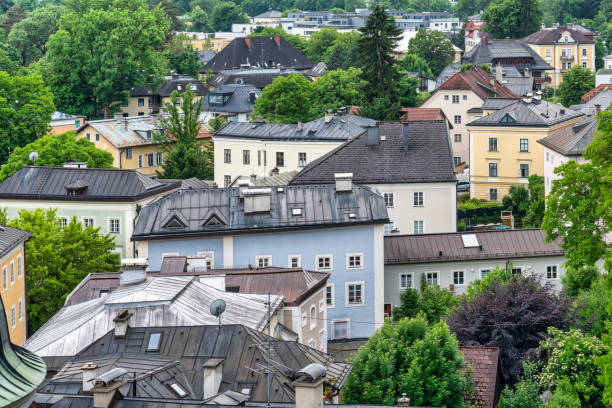 Salzburg, Austria cityscape