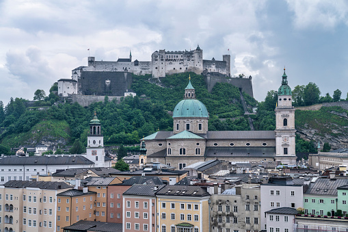 Salzburg, Austria cityscape
