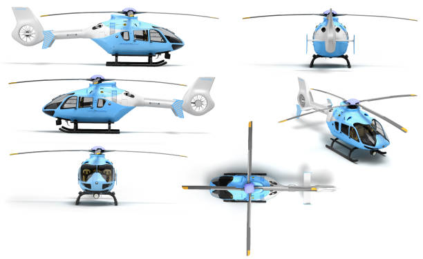 istock set of multipurpose passenger helicopter for air transportation 3d render on white 1531266942