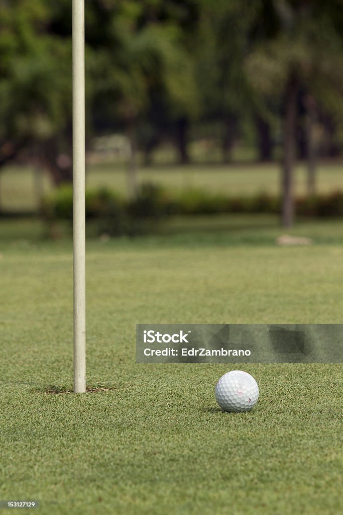 Pelota de Golf - Foto de stock de Agujero libre de derechos