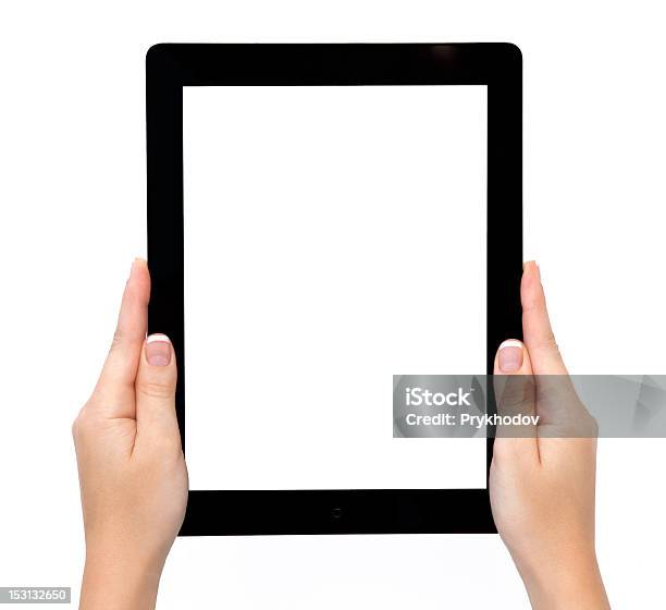 Photo libre de droit de Femme Mains Tenant Une Tablette banque d'images et plus d'images libres de droit de Adulte - Adulte, Affaires, Affaires d'entreprise