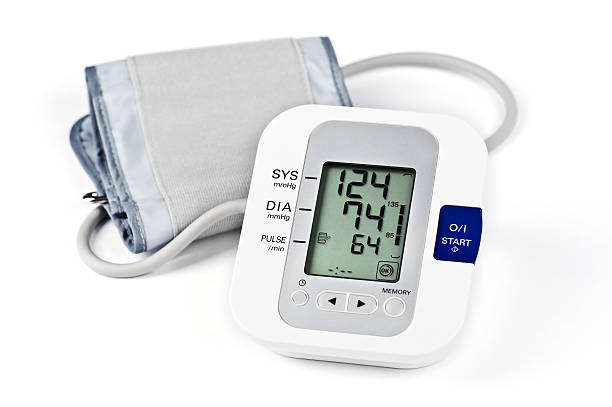 Pressão arterial Monitor Digital - foto de acervo
