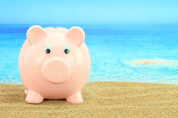 istock Summer piggy bank 153138150