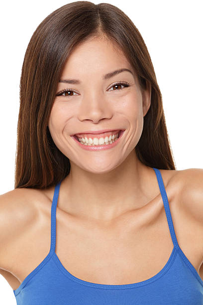 Multicultural woman happy portrait