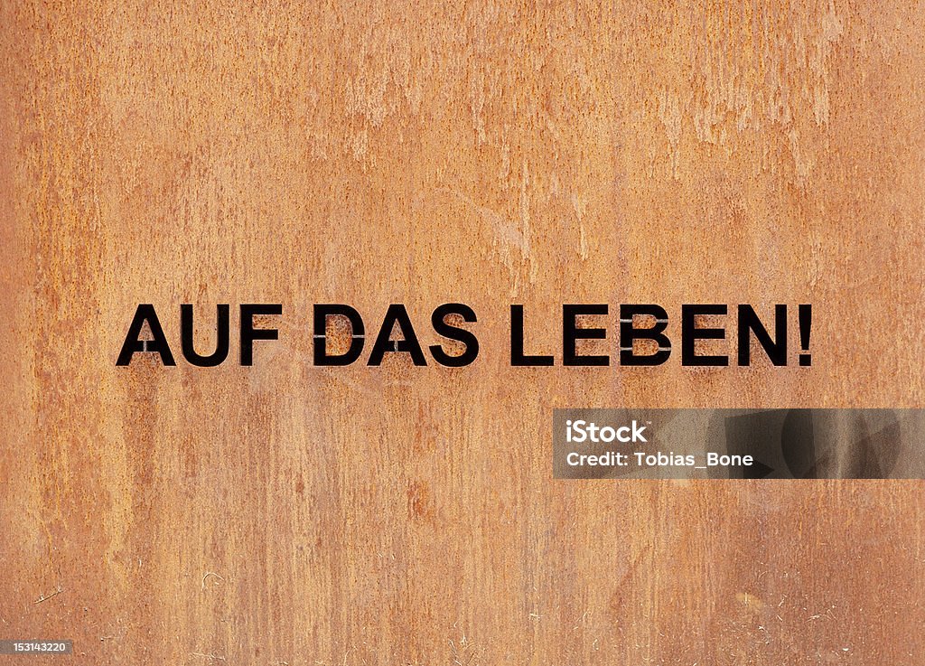 Auf das Leben! - Lizenzfrei Alt Stock-Foto