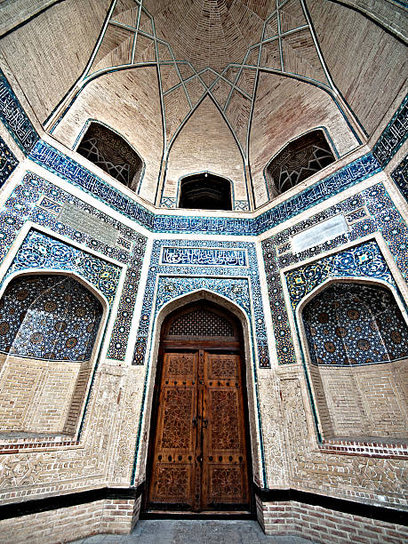 istock Wall and door in Bukhara. 153143224