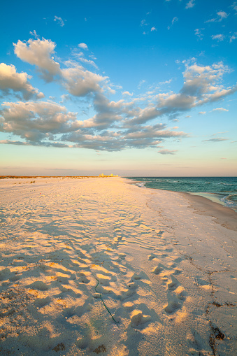 Beautiful Perdido Beach in Pensacola, Florida.