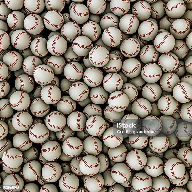 Baseballs Background Stock Photo - Download Image Now - Baseball - Ball, Baseball - Sport, Backgrounds