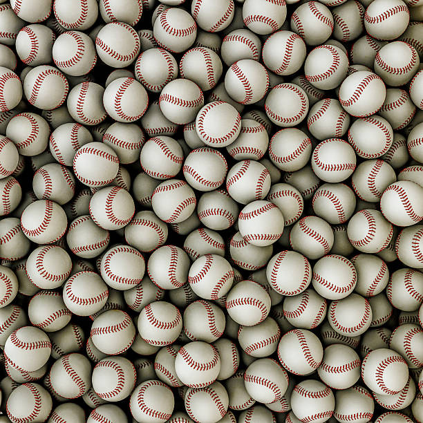 baseballs tle - softball seam baseball sport zdjęcia i obrazy z banku zdjęć