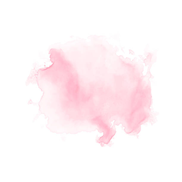 istock Abstract pink watercolor water splash. Vector watercolour texture in rose color 1531463537