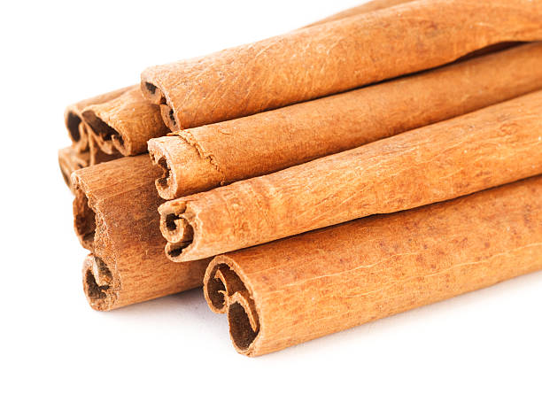 Cinnamon sticks stock photo