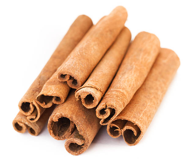 Cinnamon sticks stock photo