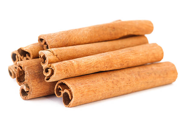 Cinnamon sticks stock photo