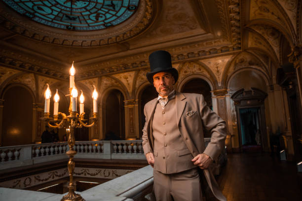 istock A handsome elegant 1920s style gentleman in a luxury stately home 1531473109