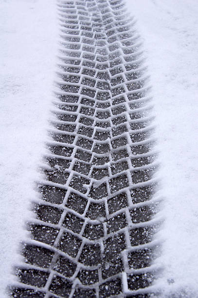 istock tyre tracks in snow 153148089