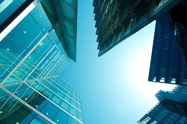 istock Financial offices and sky 153148852