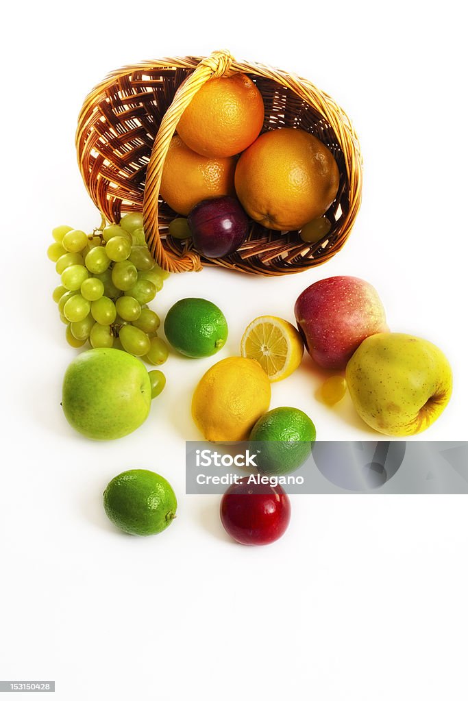 Kosz owoców - Zbiór zdjęć royalty-free (Bez ludzi)